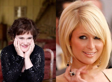 Paris Hilton ket style moi cua Susan Boyle hinh anh