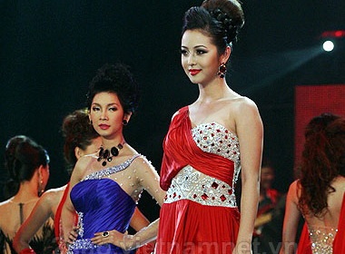 Cac hoa hau khoe sac trong Duyen Dang Viet Nam hinh anh