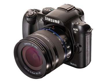 Hinh anh moi ve may anh lai DSLR Samsung NX10 hinh anh