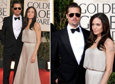Jolie - Pitt se khong tham du Qua Cau Vang 2010 hinh anh