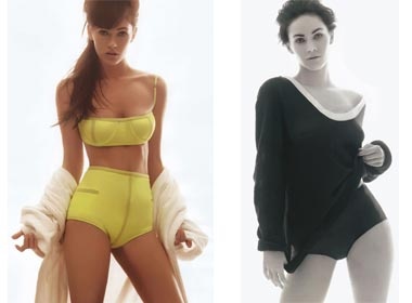 Megan Fox 'bien hoa' tren Allure hinh anh