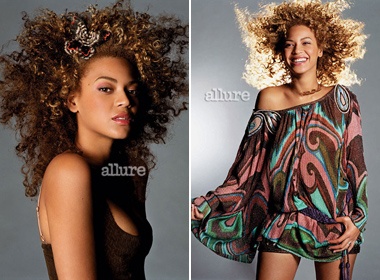 Beyonce du doi toc xu tren Allure hinh anh