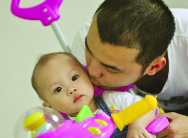 Ung Hoang Phuc tiet lo con gai hinh anh