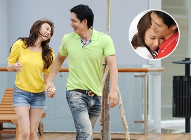 Ngan Khanh sanh doi cung Binh Minh hinh anh