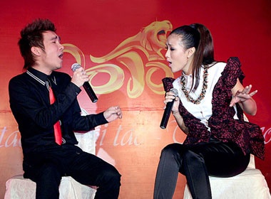 Quang Ha song ca cung Maya hinh anh