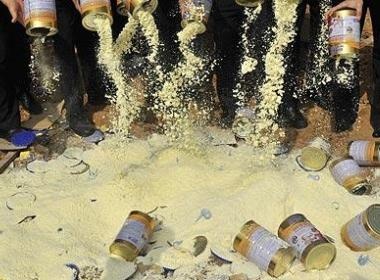 Sua nhiem melamine 'tai xuat' o Trung Quoc hinh anh