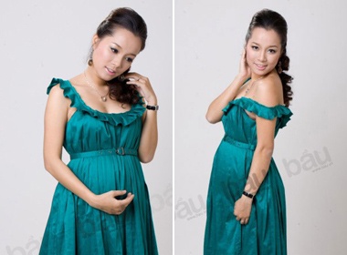 'Vang Anh' Minh Huong sap lam me hinh anh