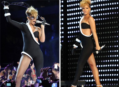 Rihanna va bo do dien ky la hinh anh