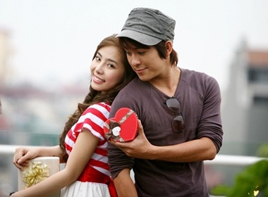Valentine ngot ngao cua ‘Ca sau chua’ va hot boy hinh anh