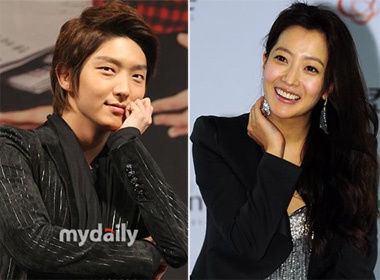 Kim Hee Sun 'cap' voi Lee Jun Ki hinh anh