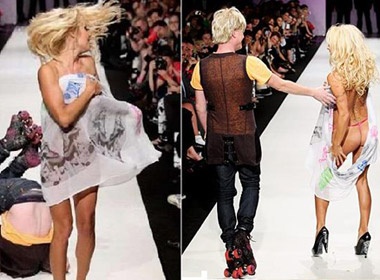 Nhung pha tai nan tren san catwalk hinh anh