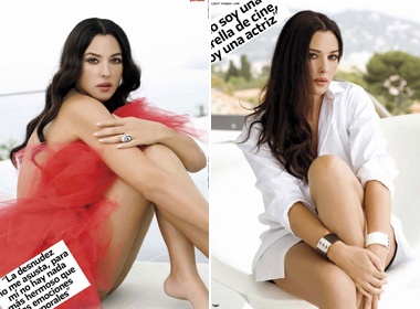 Monica Bellucci khoe voc dang nuot na o tuoi 46 hinh anh