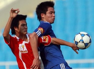 Thua Than Quang Ninh, Viettel roi xuong day bang xep hang hinh anh