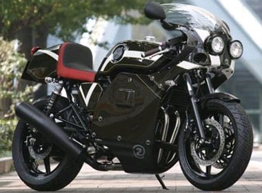 Honda CB750 Cafe Type Motorimoda dam chat co dien hinh anh