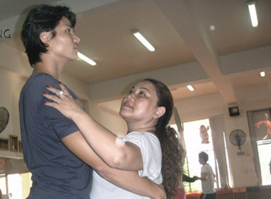 Tien Doan 'mui man' cung Siu Black hinh anh