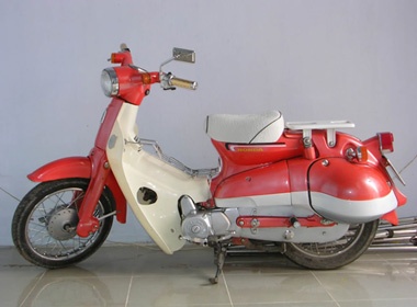 'Do' xe Honda Cub - mot thu vui hoai co hinh anh