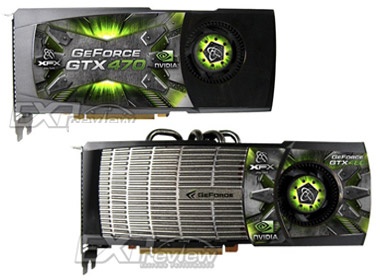 Hinh anh dong card Geforce GTX 400 cua XFX hinh anh