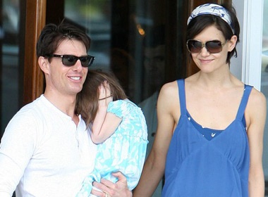 Tom Cruise 'mot' con trai hinh anh