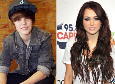 Miley Cyrus 'che' Justin Bieber hinh anh