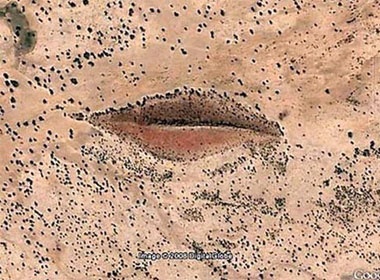 Nhung hinh anh ky thu nhin tu Google Earth hinh anh