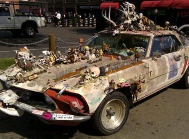 'Son gai oc' voi Ford Mustang 1969 do hinh anh