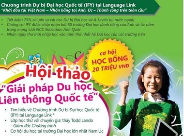 Hoc bong 20 trieu dong cho du hoc lien thong hinh anh