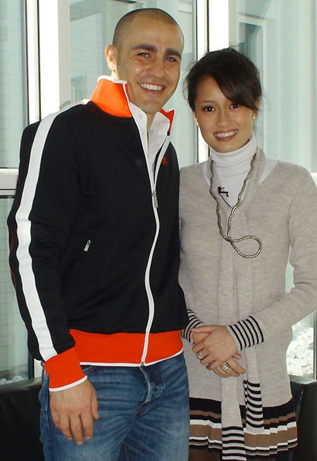 Cannavaro thich mon an Viet hinh anh
