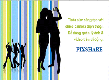 PixShare - dich vu chia se hinh anh moi cua Viettel hinh anh