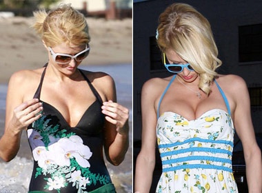Paris Hilton thich ngam vong 1 hinh anh