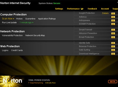 Tai ve va dung thu mien phi Norton 2011 ban beta hinh anh