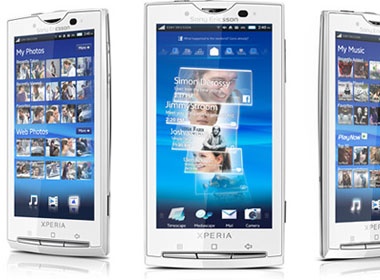 Xperia X10 se ho tro quay video HD hinh anh