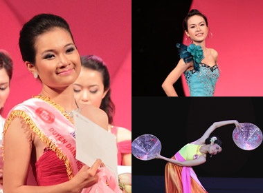 Thanh Loan dang quang hoa khoi DH Ngoai thuong hinh anh