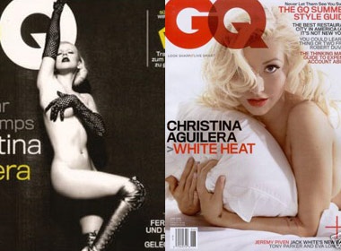Christina Aguilera nude tren tap chi GQ hinh anh