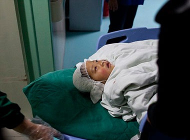 Tham sat moi o nha tre Trung Quoc, 8 nguoi thiet mang hinh anh