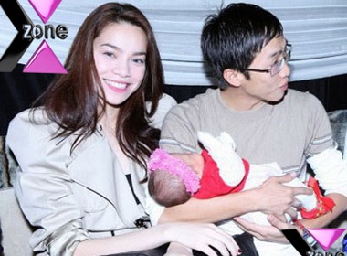 Ha Ho - Cuong 'do la' chon ten cho con trai hinh anh