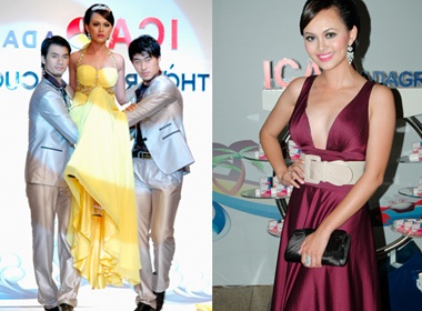 Alex Tran noi bat khi trinh dien catwalk hinh anh