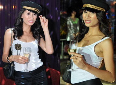 Trang Tran doi non du tiec dem hinh anh