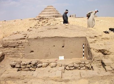 Tim thay ngoi mo cua thi truong Ai Cap co hinh anh