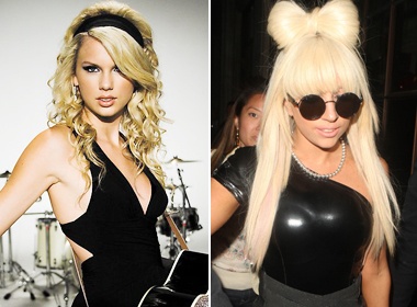 Taylor Swift than tuong... Lady GaGa! hinh anh