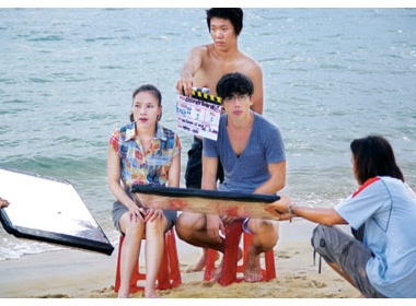 My Tam nghich ngom tren phim truong hinh anh