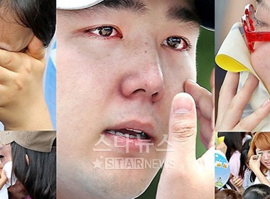 Super Junior khoc chia tay Kang In hinh anh