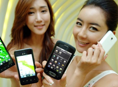 LG gioi thieu bo doi 'de' chay Android 2.2 hinh anh