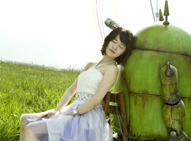Anh quang cao dep nhu mo cua Goo Hye Sun hinh anh