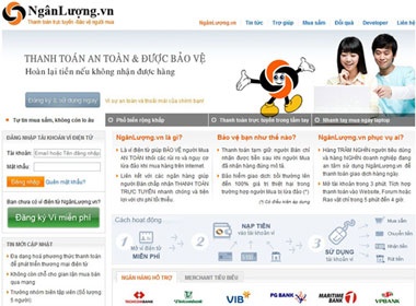 Cong thanh toan Ngan Luong ra website 2.0 hinh anh