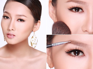 Make up chao mua thu hinh anh