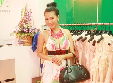 Khanh Ngoc goi cam dam dai hinh anh