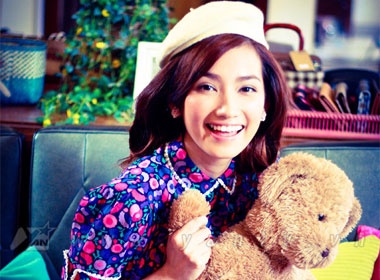 Truc Diem xinh dep voi phong cach Vintage hinh anh