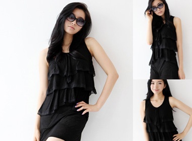 Thoi trang trong khuc giao mua hinh anh