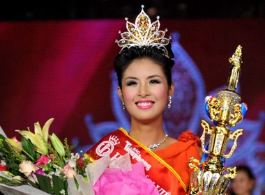 Chiem nguong ve dep Hoa hau Viet Nam Ngoc Han hinh anh