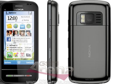 Nokia C6-01 khong co ban phim QWERTY hinh anh